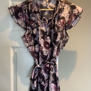 RW&CO. Floral Blouse